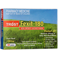 Trust Fexit 180mg 30 Tablets (S2)