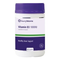 Henry Blooms Vitamin D3 1000 IU 400 Capsules