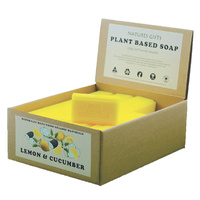 Clover Fields Lemon and Cucumber Soap 100g [Bulk Buy 36 Units]