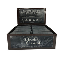 Clover Fields N. Gifts Activated Charcoal Soap 150g x 16pk