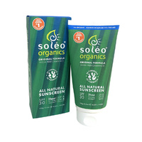 Soleo Org All Natural Sunscreen SPF30 Original Formula 150g