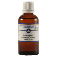 Essential Therapeutics Essential Oil Organic Lemongrass 50ml