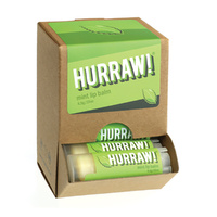 Hurraw! Organic Lip Balm Mint 4.8g [Bulk Buy 24 Units]
