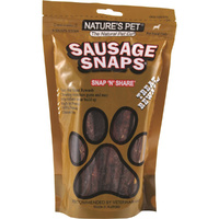 Nature's Pet Sausage Snaps 8 Pack