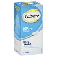 Caltrate Calcium 600mg 60 Tablets