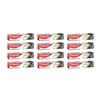 Colgate Total Charcoal Deep Clean Toothpaste 115g [Bulk Buy 12 Units]