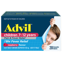 Advil Children's 7-12 Years - 20 Chewable Tablets