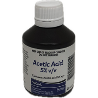 Acetic Acid 5% Liquid 100ml 