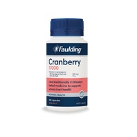 Faulding Remedies Cranberry 17000 100 capsules
