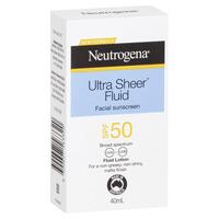 Neutrogena Ultra Sheer Fluid SPF50 40mL