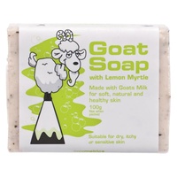 Goat Soap with Goats Milk and Lemon Myrtle 100g