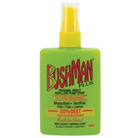 Bushman Plus 20% Deet Insect Repellent With Sunscreen Pump Spray 100ml