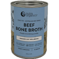 Nutra Organics Bone Broth Beef Hearty Original 125g
