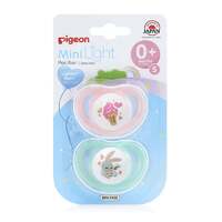 Pigeon MiniLight Pacifier - Twin Pack Small