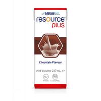 Resource Plus Chocolate 237ml [Bulk Buy 24 Units]