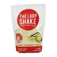 The Lady Shake Vanilla Flavour 840g
