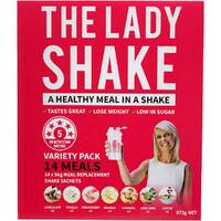 The Lady Shake Variety 56g x14 Pack