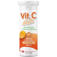 Vitamin C Melts 50 Tablets