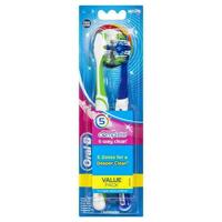Oral-B Toothbrush 5 Way Clean Medium 2 Pack