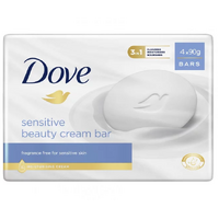 Dove Beauty Soap Bar Sensitive 90g 4 Pack