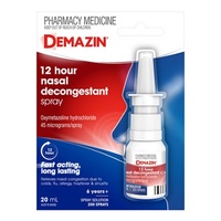 Demazin 12 Hour Decongestant Nasal Spray 20ml (S2)