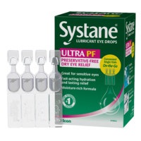 Systane Ultra Preservative Free Eye Drops 0.5ml 25 Vials