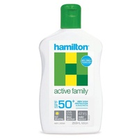 Hamilton Sunscreen Family Lotion 50+ 250ml