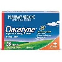 Claratyne Hayfever & Allergy Relief 10mg 60 Tablets 