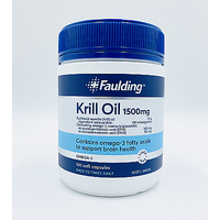 Faulding Krill Oil 1500mg 100 soft capsules