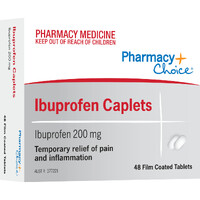 Pharmacy Choice Ibuprofen Caplets 48 (S2)
