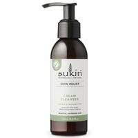 Sukin Skin Relief Cream Cleanser 125ml Pump