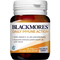 Blackmores Daily Immune Action 30 Tablets
