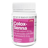 Pharmacy Action Colox-Senna 200 Tablet 