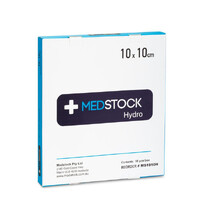 Medstock Hydrocolloid Dressing 10x10cm Box of 10