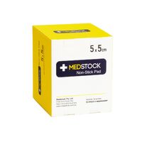 Medstock Non-Stick Pad Dress 5x5cm Box of 50
