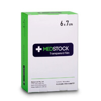 Medstock Transparent Film 6cm X 7cm 100 Pack