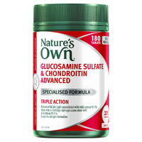 Nature's Own Glucosamine Sulfate & Chondroitin Advanced 180 Tablets