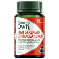 Nature's Own High Strength Echinacea 10000mg 30 Capsules