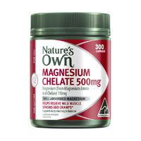Nature's Own Magnesium Chelate 500mg Capsules 300 Tablets