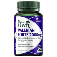 Nature's Own Valerian Forte 2000mg 60 Capsules