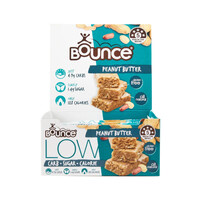 Bounce Low Carb-Sugar-Calorie Bar Peanut Butter 35g [Bulk Buy 15 Units]