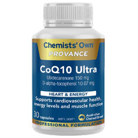 Chemists' Own Provance CoQ10 Ultra 150mg 30 Capsules