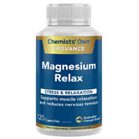 Chemists' Own Provance Magnesium Relax 120 Capsules