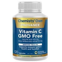 Chemists' Own Provance Vitamin C GMO Free 120 Capsules