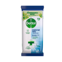 Dettol Multipurpose Disinfectant Cleaning Wipes Fresh 110 Pack