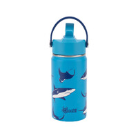 Cheeki Insulated Bottle Kids Sharks 400ml