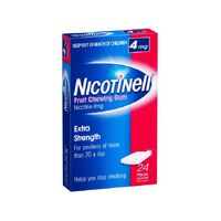 Nicotinell Gum Fruit 4mg 24 Pack