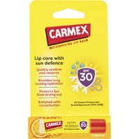 Carmex Tropical Sun Defence Lip Balm Stick 4.25g [Bulk Buy 12 Units]
