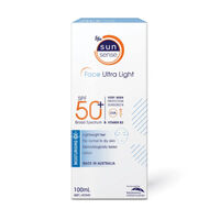 Ego SunSense Face Ultra Light SPF 50 Sunscreen 100mL