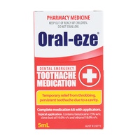 Oral-eze Dental Emergency Toothache Medication 5mL (S2)